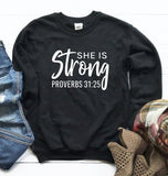 She is Strong Sweatshirt