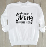 She is Strong Sweatshirt